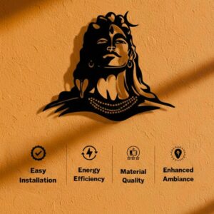 Adiyogi Mahadev Metal Wall Art_shop.prime 4