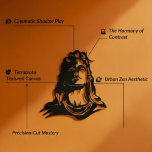 Adiyogi Mahadev Metal Wall Art_shop.prime 5