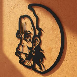 Hanumanji Warrior Face Metal Wall Art_Shop.Prime 4