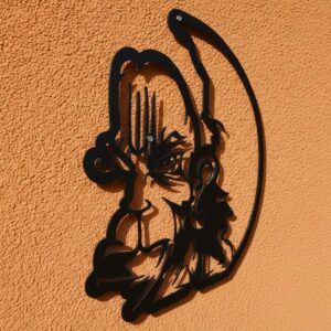 Hanumanji Warrior Face Metal Wall Art_Shop.Prime 5