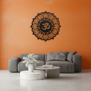 Om Mandala Metal Wall Art_Shop.Prime 6