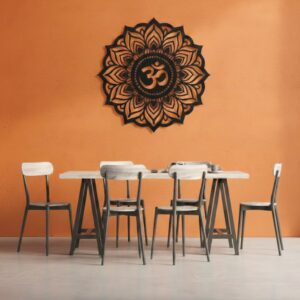 Om Mandala Metal Wall Art_Shop.Prime 7
