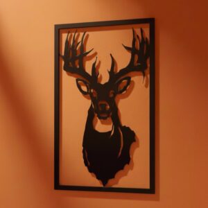 Buck Face Metal Wall Frame_Shop.Prime 2