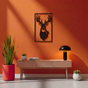 Buck Face Metal Wall Frame_Shop.Prime 6