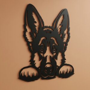 German Shepherd Metal Wall Art_Shop.Prime 2