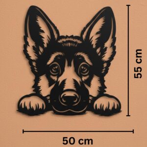 German Shepherd Metal Wall Art_Shop.Prime 4