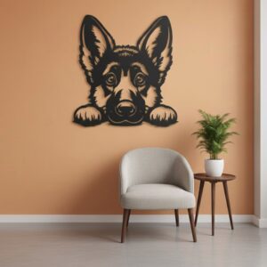 German Shepherd Metal Wall Art_Shop.Prime 6
