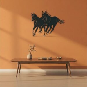 Running Horses Metal Wall Art_Shop.Prime 6