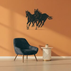 Running Horses Metal Wall Art_Shop.Prime 7