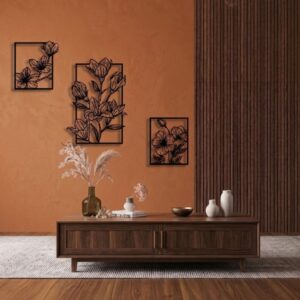 Bellflower 3-Panel Metal Wall Art_Shop.Prime 6