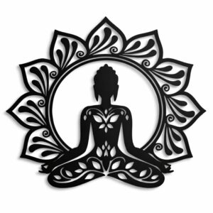 Buddha Mandala Metal Wall Art_Shop.Prime 1