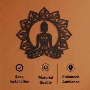 Buddha Mandala Metal Wall Art_Shop.Prime 4