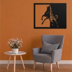 Wild Spirit Horse Metal Wall Frame_Shop.Prime 6