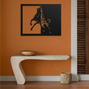 Wild Spirit Horse Metal Wall Frame_Shop.Prime 7