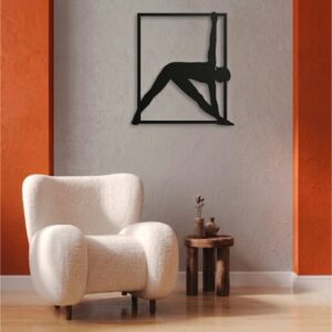 Yoga Pose 3-Panel Metal Wall Art_Shop.Prime 9999