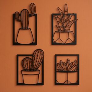Cactus 4-Panel Metal Wall Frame_shop.prime 2