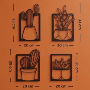 Cactus 4-Panel Metal Wall Frame_shop.prime 3