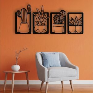 Cactus 4-Panel Metal Wall Frame_shop.prime 8