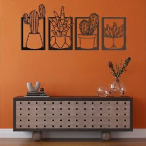 Cactus 4-Panel Metal Wall Frame_shop.prime 9