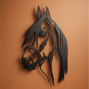 Majestic Horse Head Metal Wall Art_Shop.Prime 2