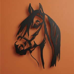 Majestic Horse Head Metal Wall Art_Shop.Prime 3