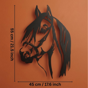 Majestic Horse Head Metal Wall Art_Shop.Prime 4