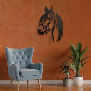 Majestic Horse Head Metal Wall Art_Shop.Prime 7