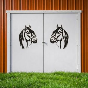 Majestic Horse Head Metal Wall Art_Shop.Prime 99