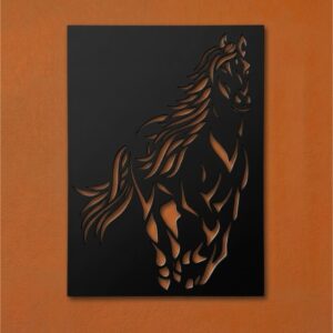 Running Horse Silhouette Decor_shop.prime 3