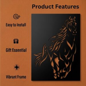 Running Horse Silhouette Decor_shop.prime 5