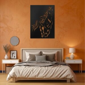 Running Horse Silhouette Decor_shop.prime 99